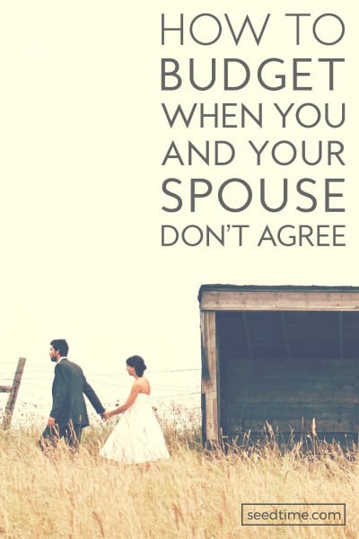 Setting a budget is one of the first steps in gaining control of your finances. But how do you set a budget when you and your spouse aren’t on the same page? They say opposites attract, and sometimes it”s most clear when you”re talking about money. I understand. My husband and I have been there. I tend to be somewhat tight with our money and don’t see much value in frivolous spending. My husband enjoys fantasy football magazines, the occasional soda, and going to the movies from time to time. How did we manage to create a budget that works for both of us? It wasn’t easy, but we used the following steps to come to a consensus.