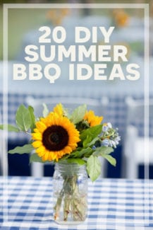 20 great and simple #DIY summer #BBQ ideas