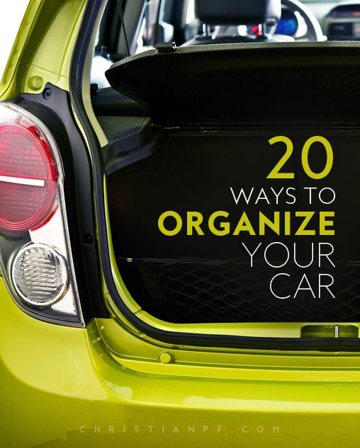 20 Ways to Organize Your Car