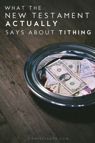 What the new testament says about tithing - #tithing #tithes